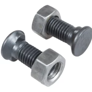 Śruba płużna z nakrętką m12 x 30 klasa 8.8 wysokiej jakości zamiennik