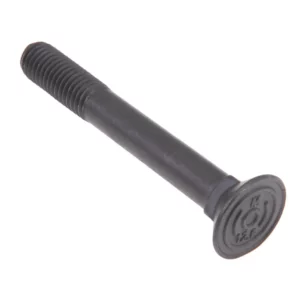 Opakowanie 25 sztuk śrub płużnych z nakrętką, 4-kątna z podsadzeniem DIN 608 o wymiarze M12 x 90 mm, klasie twardości 12.9 i numerze katalogowym 1290129VK, szeroko stosowana w pługach wielu marek.