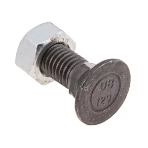 Śruba płużna z nakrętką o wymiarach M12 x 35 12.9 i numerze katalogowym 3015785N
