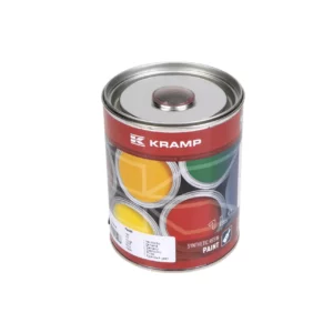 Czerwony lakier akrylowy w opakowaniu o pojemności 1 litra i numerze katalogowym 317508KR