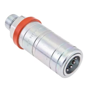 Szybkozłącze hydrauliczne marki Faster serii 3CFPV o wymiarach gwintu M22 x 1