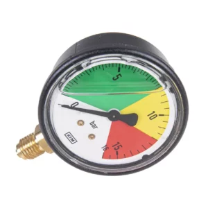 Manometr glicerynowy z dolnym przyłączem marki Wita