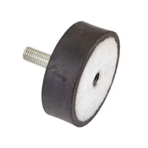 Odbojnik metalowo-gumowy o wymiarach 25 x 75 mm