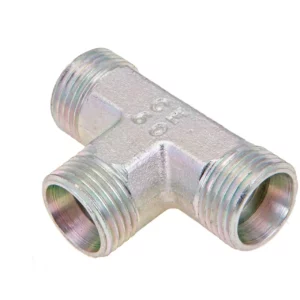 Trójnik metryczny marki Manuli o wymiarach gwintu M18 x 1