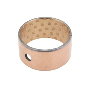 Oryginalna tuleja sworznia mocowania ramy ładowacza o wymiarach 35 x 39 x 20 mm i numerze katalogowym 304733