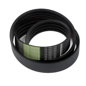 Pasek klinowy zespolony o wymiarach 4A x 2300lp firmy Optibelt stosowany jako zamiennik oryginalnych pasów montowanych w maszynach rolniczych marki Claas