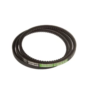 Pasek klinowy marki Optibelt o wymiarach AVX10 x 1442 li stosowany jako zamiennik wysokiej jakości w maszynach rolniczych marki Massey Ferguson