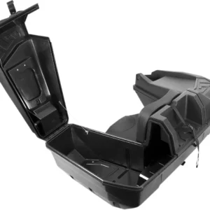 Oryginalny  tylny kufer marki Kimpex o wymiarach szerokość 76 cm wyskość 43 cm głębokość 43 cm i numerze katalogowym 35050219 stosowany w pojazdach ATV.