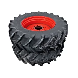 Komplet kół tylnich o rozmiarze 480/70 R34 marki Continental