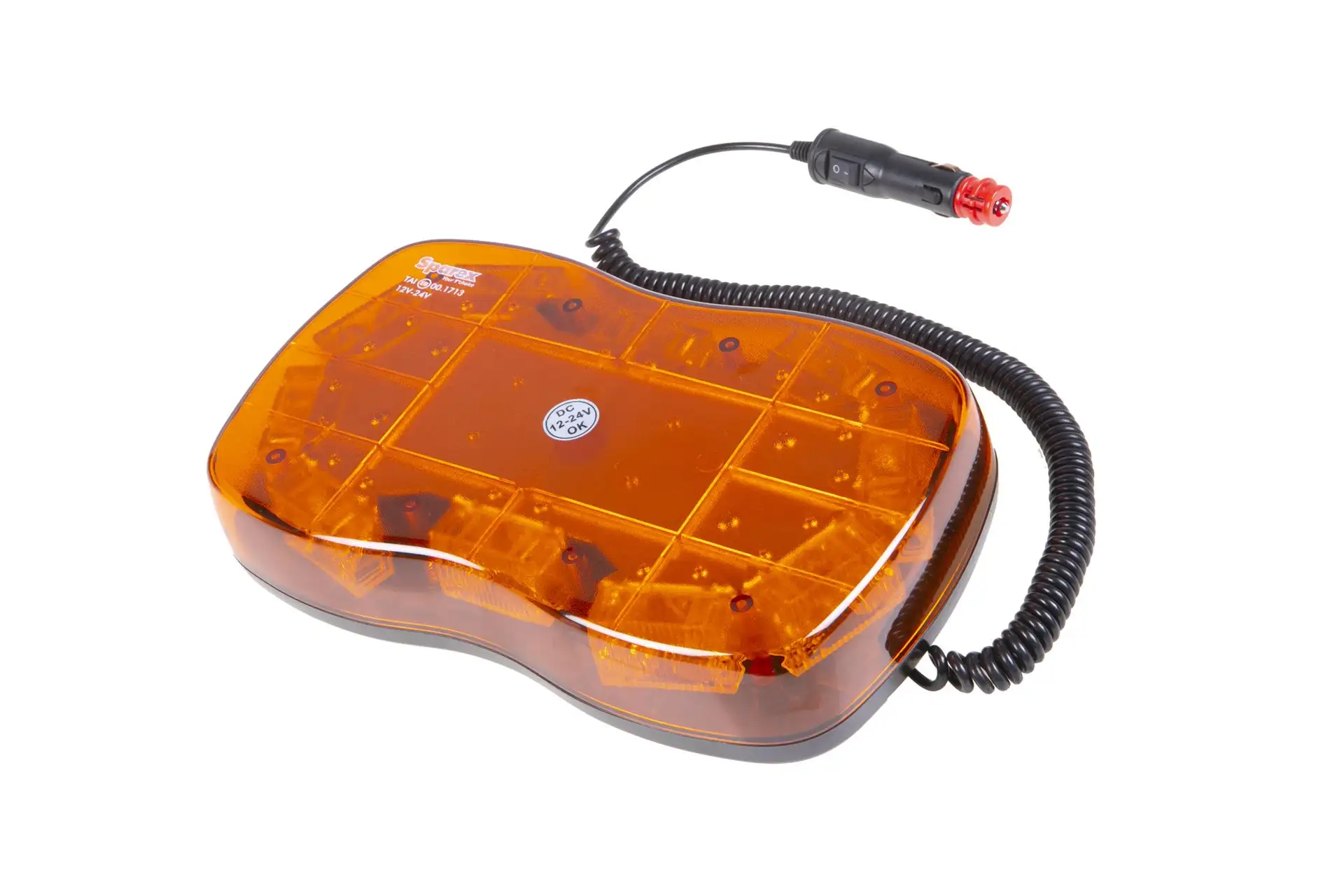 Lampa błyskowa LED Microbar wtyczka do gniazda zapalniczki