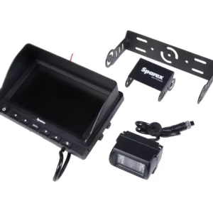 Zestaw kamerowy marki Sparex o numerz katalogowym 115175 to zestaw łatwy do zainstalowania i łatwy w obsłudze. System przewodowy dostosowany dla rolnictwa - solidny i praktyczny