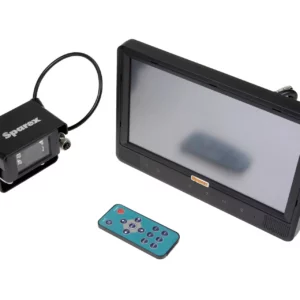 Zestaw monitoringu wizyjnego marki Sparex o numerze katalogowym 119466. Zestaw zawiera największy na rynku 9 calowy monitor TFT-LCD o rozdzielczości 800 (RGB) x 480