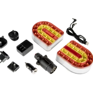 Bezprzewodowy zestaw oświetlenia na magnes marki Connix.