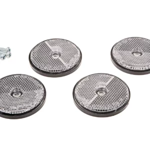 Odblask biały okrągły w opakowaniu 4 szt. o numerze katalogowym 8894