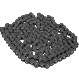 Łańcuch rolkowy o wymiarach 520-1 x rolek używany w napędzie nagarniacza firmy Tagex stosowany jako zamiennik wysokiej jakości w maszynach rolniczych marki Claas