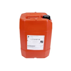 Olej marki Total Carter EP 150 w opakowaniu o pojemności 20 litrów stosowany jest do smarowania przekładni przemysłowych oraz łożysk pod wysokim obciążeniem i w wysokiej temperaturze.