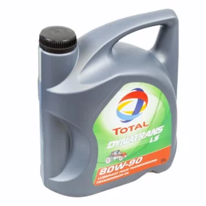 Dynatrans olej przekładniowy LS 80W90 firmy Total przeznaczony do mechanizmów różnicowych z ograniczonym poślizgiem mostów z mokrymi hamulcami