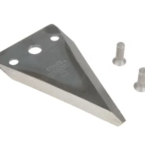 Nożyk kosy pionowej z nitami