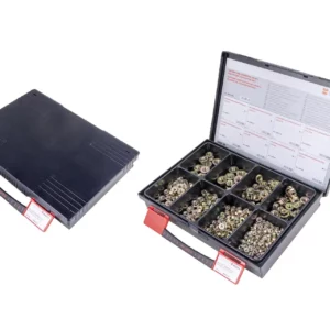 Zestaw nakrętek z kołnierzem o rozmiiarach M5