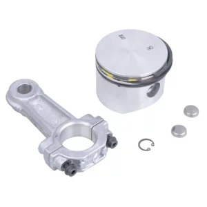 Oryginalny zestaw naprawczy sprężarki Wabco (numer sprężarki 4111410020) w którego skład wchodzi tłok oraz korbowód o numerze katalogowym 4111419272