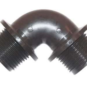 Kolanko 90° gwint zew./ gwint zew. z pierścieniami uszczelniającymi Arag