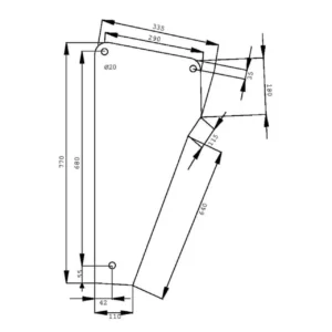 Szyba przednia dolna