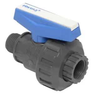 Zawór kulowy PCW 1/2"x1/2" W/Z