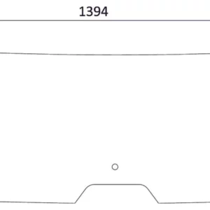 Szyba przednia górna