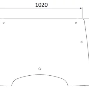 Szyba drzwiowa Lindner