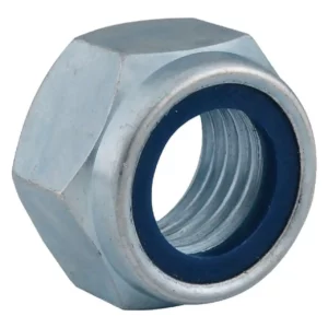 Nakrętka sześciokątna kołnierzowa stalowa M16x1.50