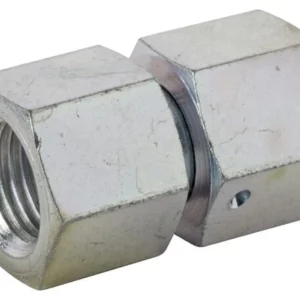 Złącze proste z nakrętkami